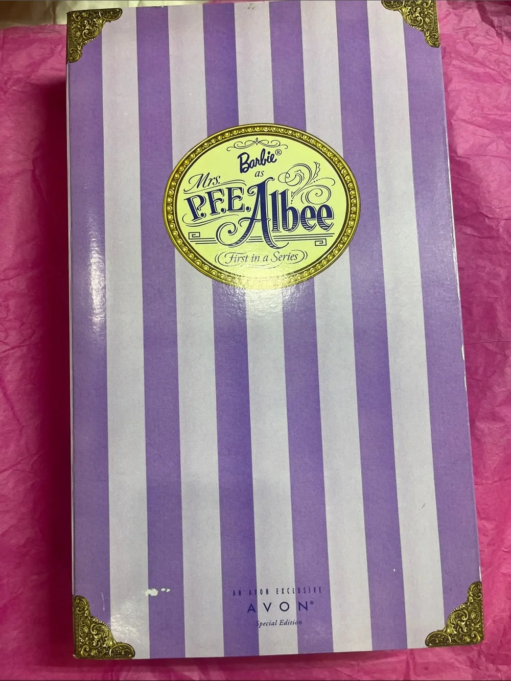 1997 Barbie as Mrs. P.F.E. Albee Doll (Avon Exclusive, 1st in Series) NRFB